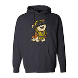Construction Dog Hoodie - Small - Hoodie