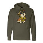 Construction Dog Hoodie - Small - Hoodie