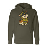 Construction Dog Hoodie - Small - Hoodie