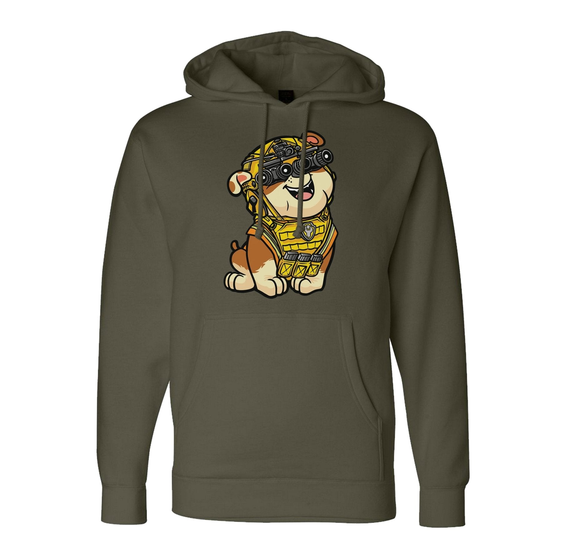 Construction Dog Hoodie - Small - Hoodie