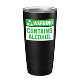 Contains Alcohol Tumbler - 20oz - Tumbler