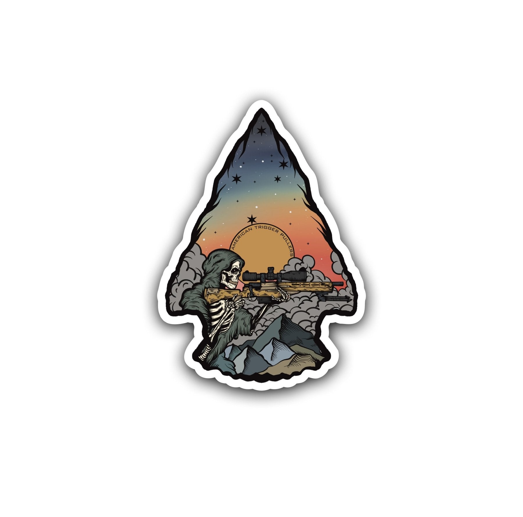 Coriolis Reaper Arrowhead Sticker - 4" - Sticker