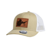 Country Warfighter Leather Snap - Back - Adjustable - Headwear