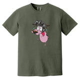 COWARDLY FLASH BANG Heavyweight Tee - Small - Shirt