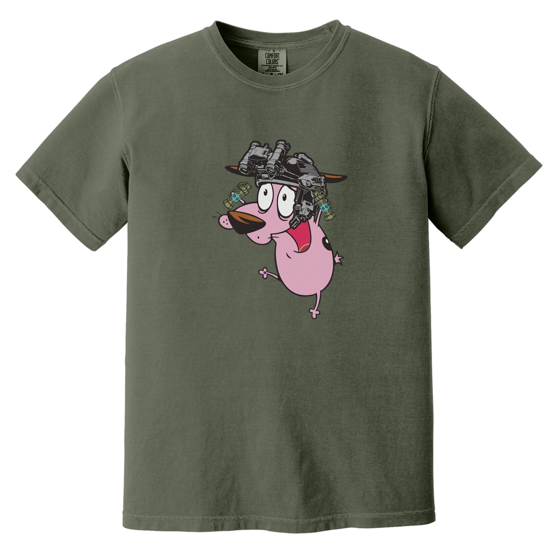 COWARDLY FLASH BANG Heavyweight Tee - Small - Shirt