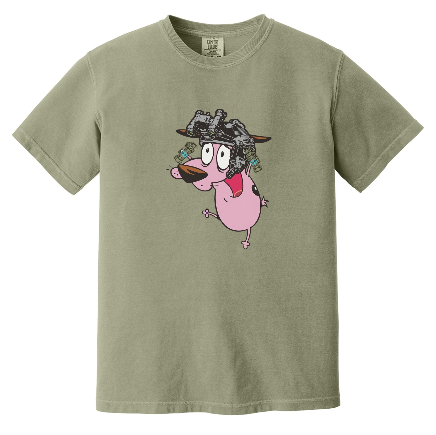 COWARDLY FLASH BANG Heavyweight Tee - Small - Shirt
