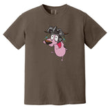 COWARDLY FLASH BANG Heavyweight Tee - Small - Shirt
