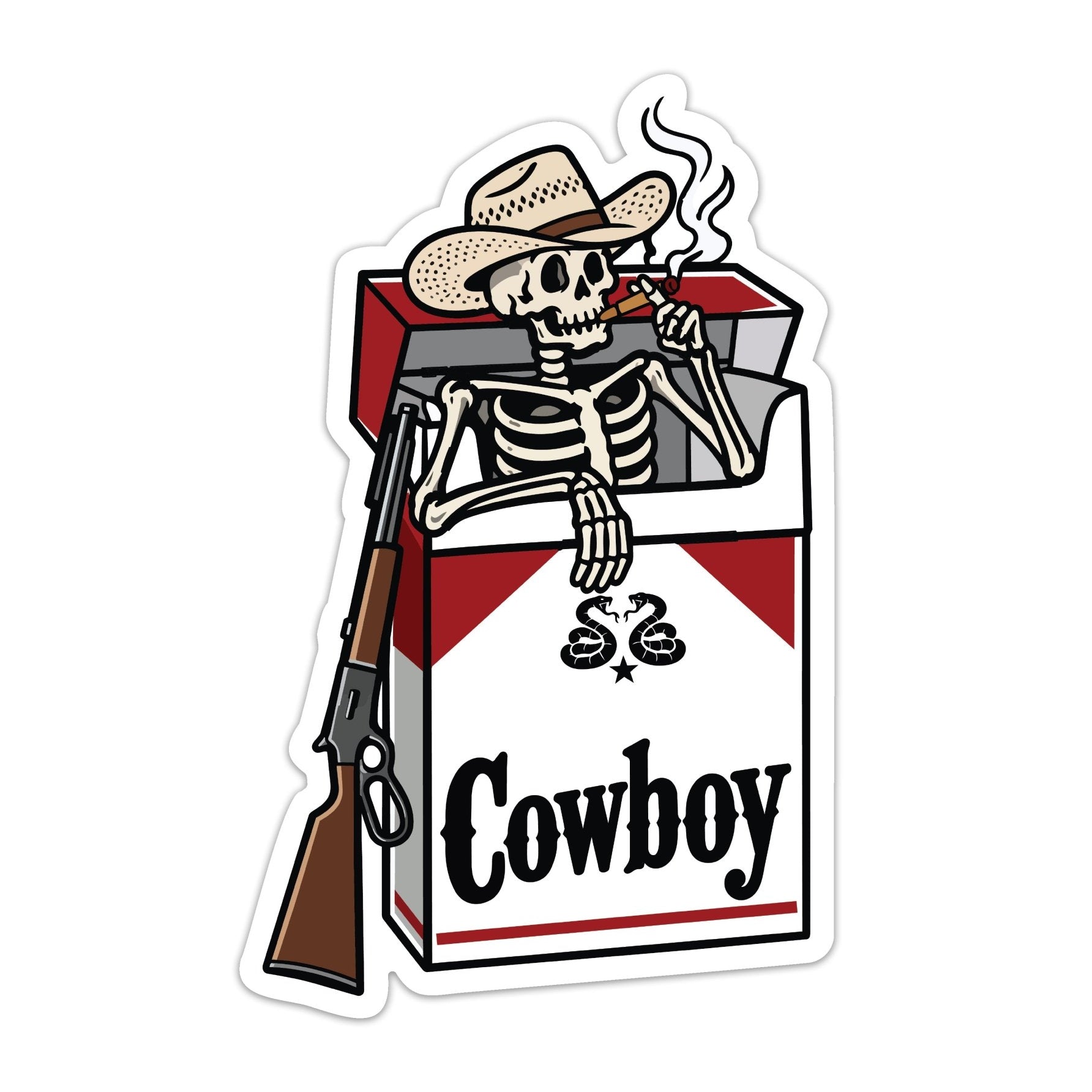 Cowboy Killers Sticker - 4" - Sticker