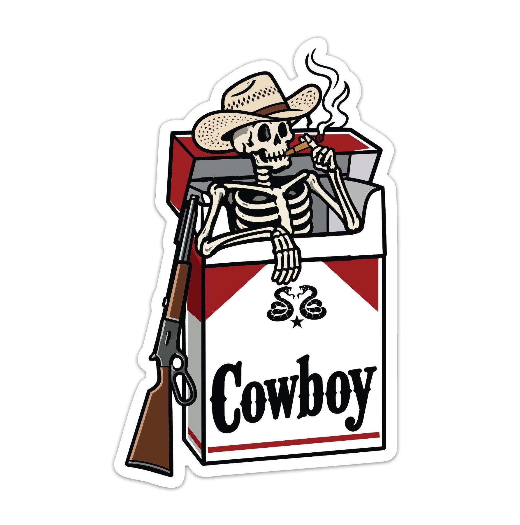 Cowboy Killers Sticker - 4" - Sticker