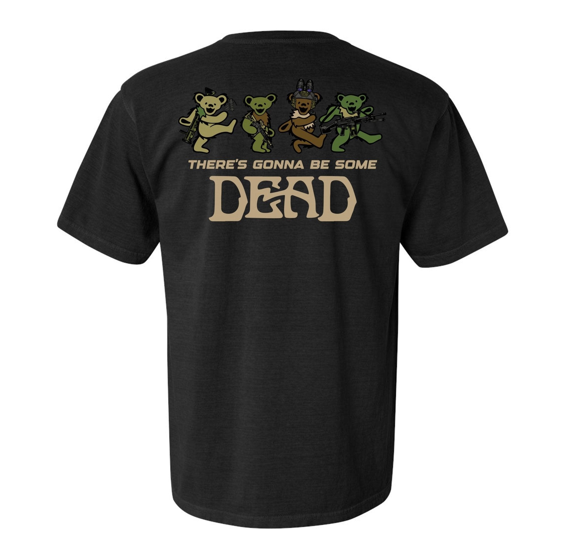 CQB Dead Bears Heavyweight Tee - Small - Shirt