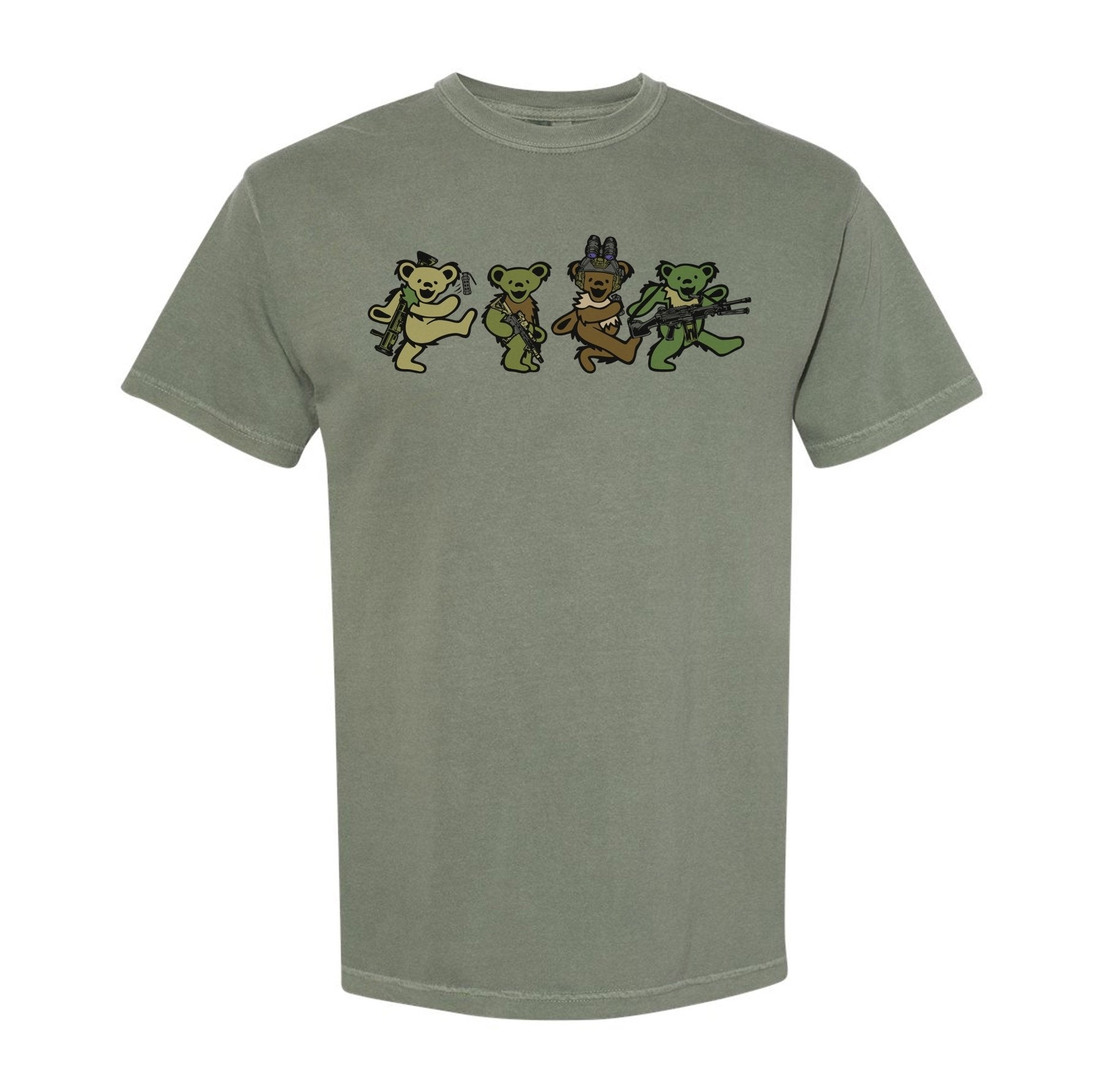 CQB Stacked Bears Heavyweight Tee - Small - Shirt