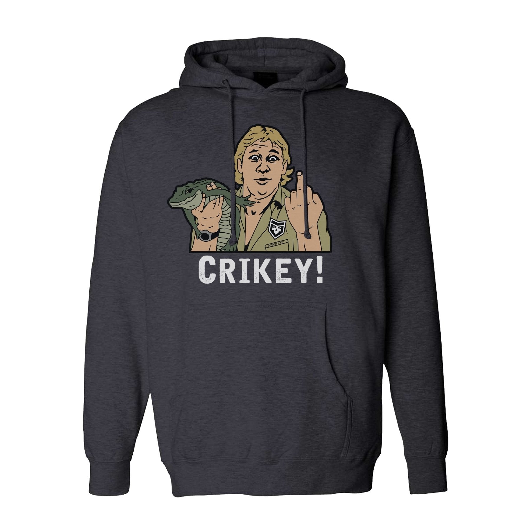 Crikey Hoodie - Small - Hoodie
