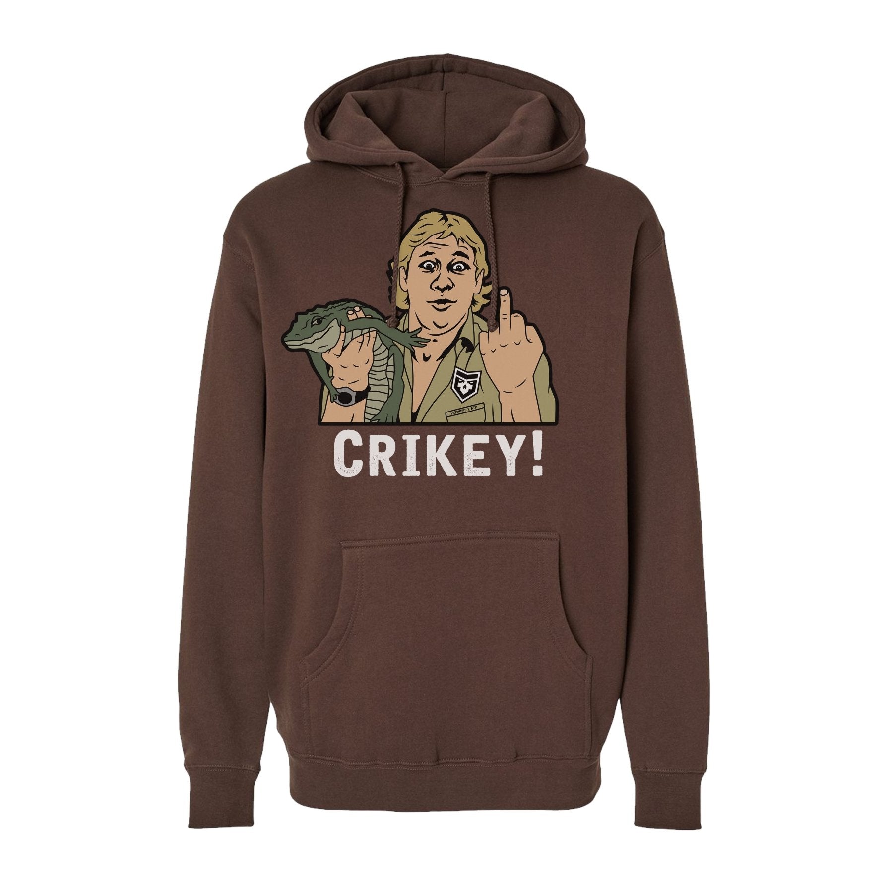 Crikey Hoodie - Small - Hoodie