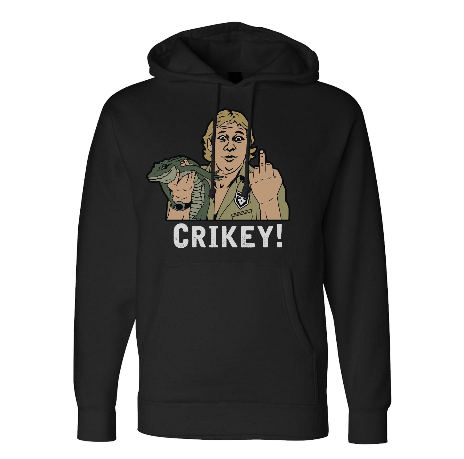 Crikey Hoodie - Small - Hoodie