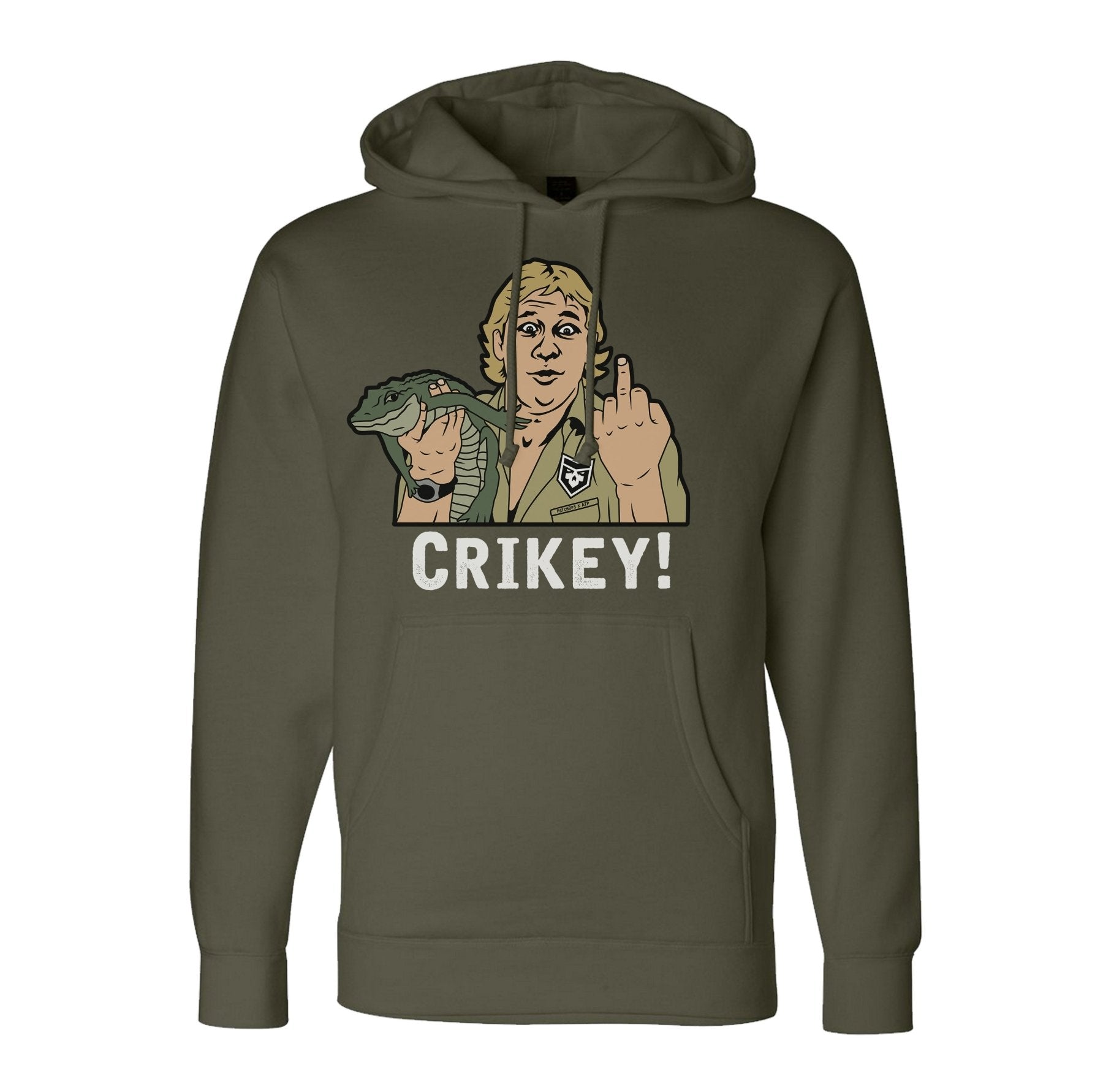 Crikey Hoodie - Small - Hoodie