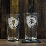 CSD Cyber Pint Glass Set - 2 - Pack - Glassware