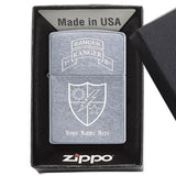 Custom 75th Ranger Regiment Lighter - Matte Black - Lighter