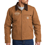 Custom Embroidery - Carhartt® Duck Detroit Jacket - Small - No Discount