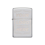 Custom Logo Lighter - Chrome - Lighter
