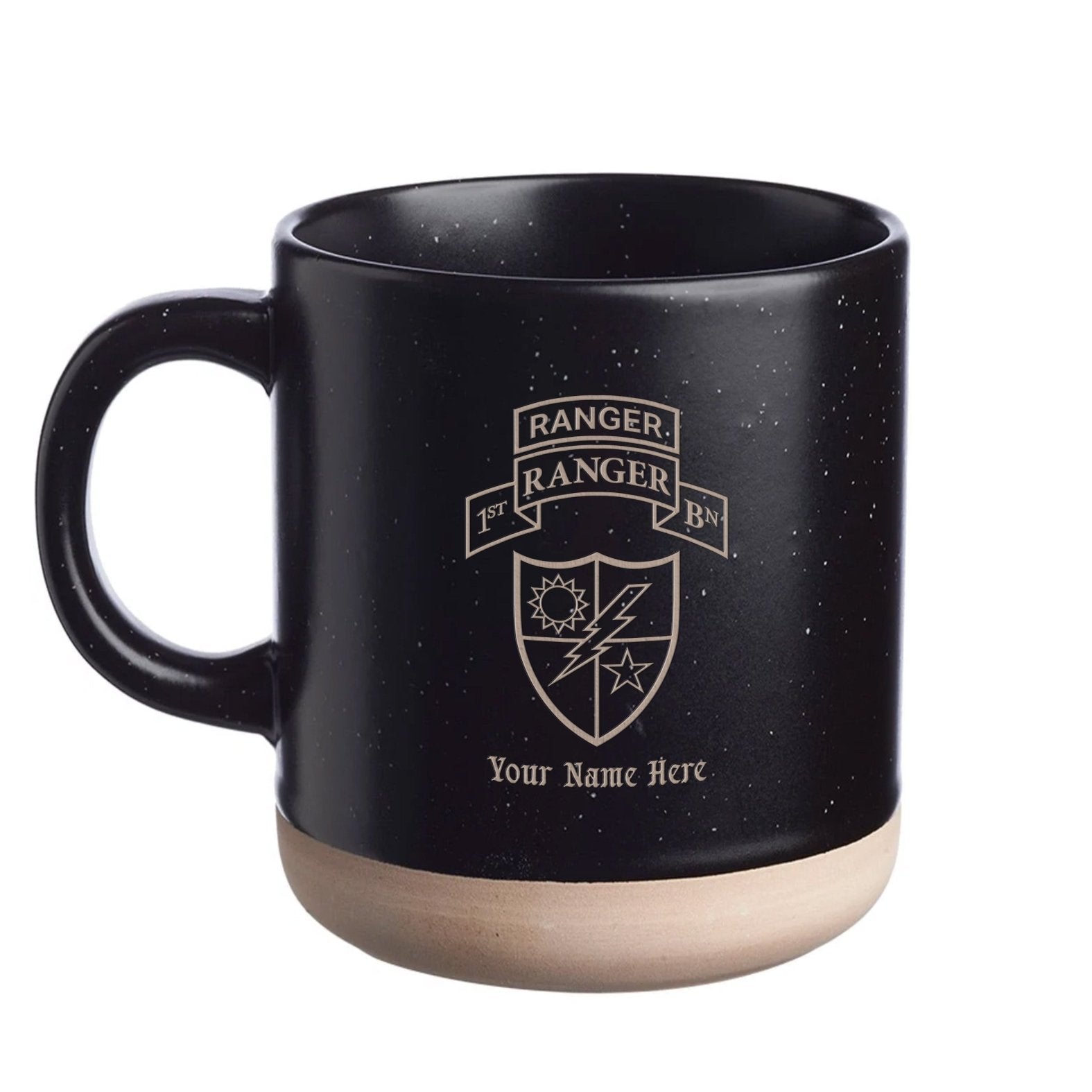 Custom Ranger Premium Mug - 1st Batt Scroll + DUI - Mug