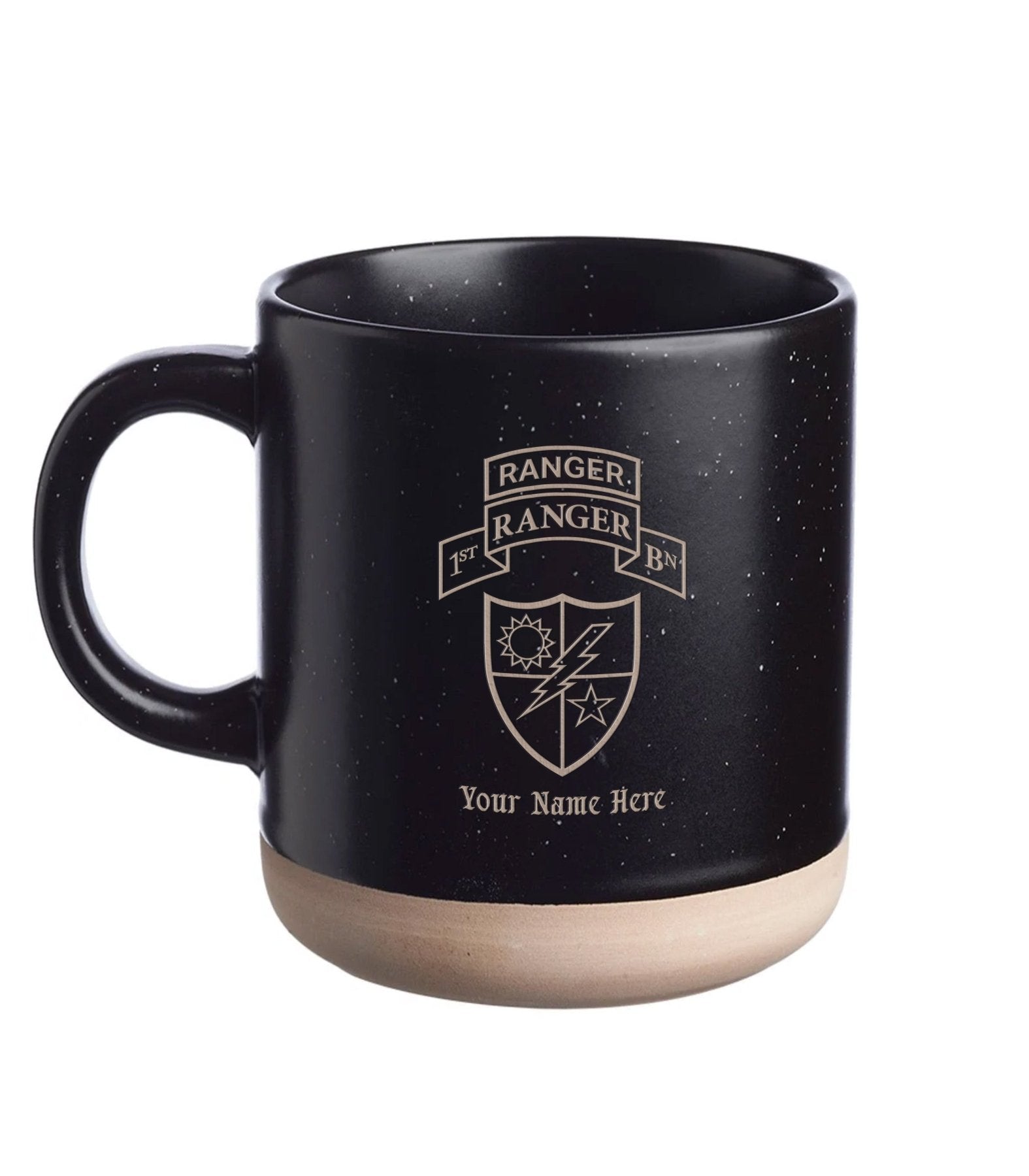 Custom Ranger Premium Mug - 1st Batt Scroll + DUI - Mug