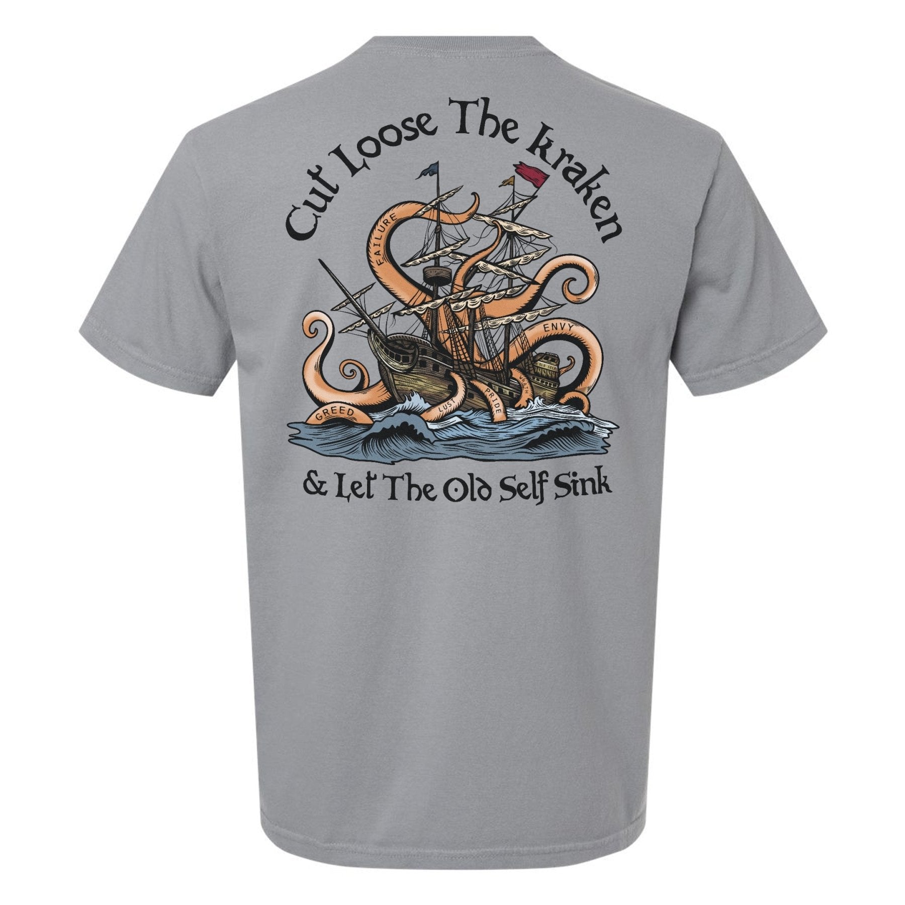 Cut Loose The Kraken Heavyweight Shirt - Small - Shirt