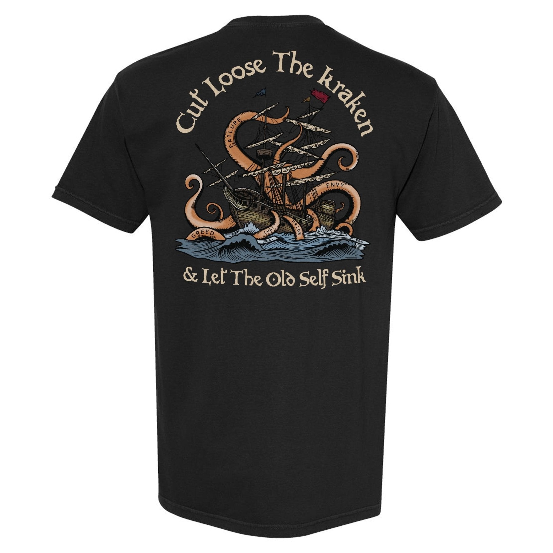 Cut Loose The Kraken Heavyweight Shirt - Small - Shirt