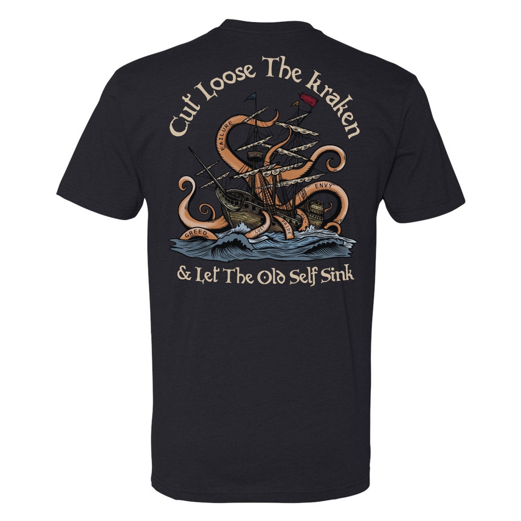 Cut Loose The Kraken Tee - Small - Shirt