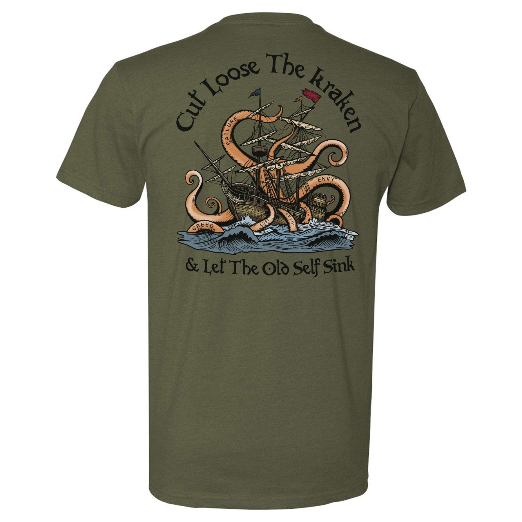 Cut Loose The Kraken Tee - Small - Shirt