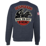 D FSC 4 - 9 Cav Sweatshirt - Small - Private Sweatshirt