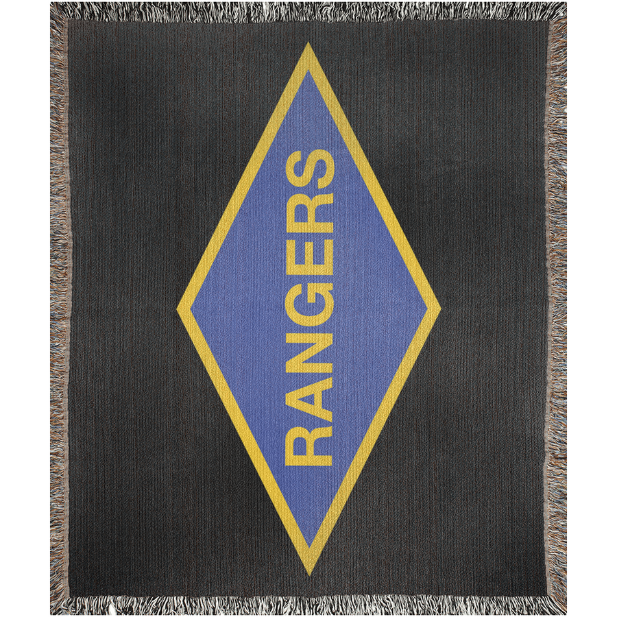 Rangers Diamond Woven Blanket