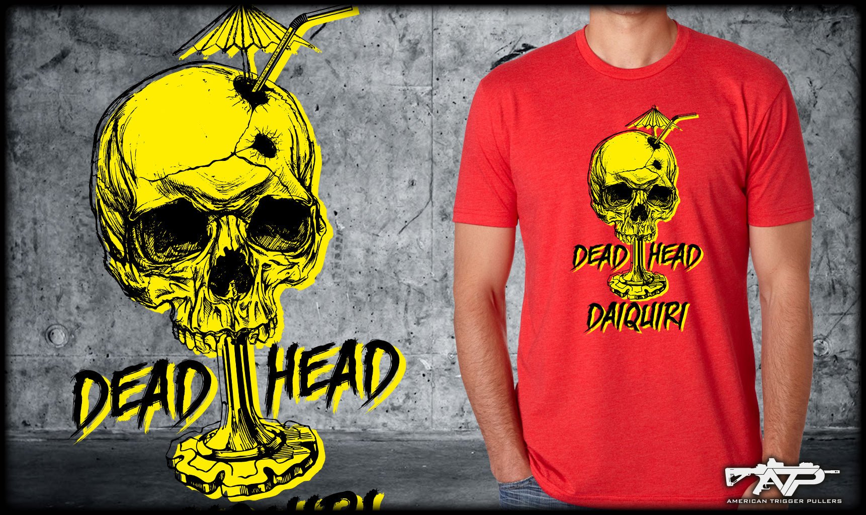 Dead Head Daquiri - Red - Shirt