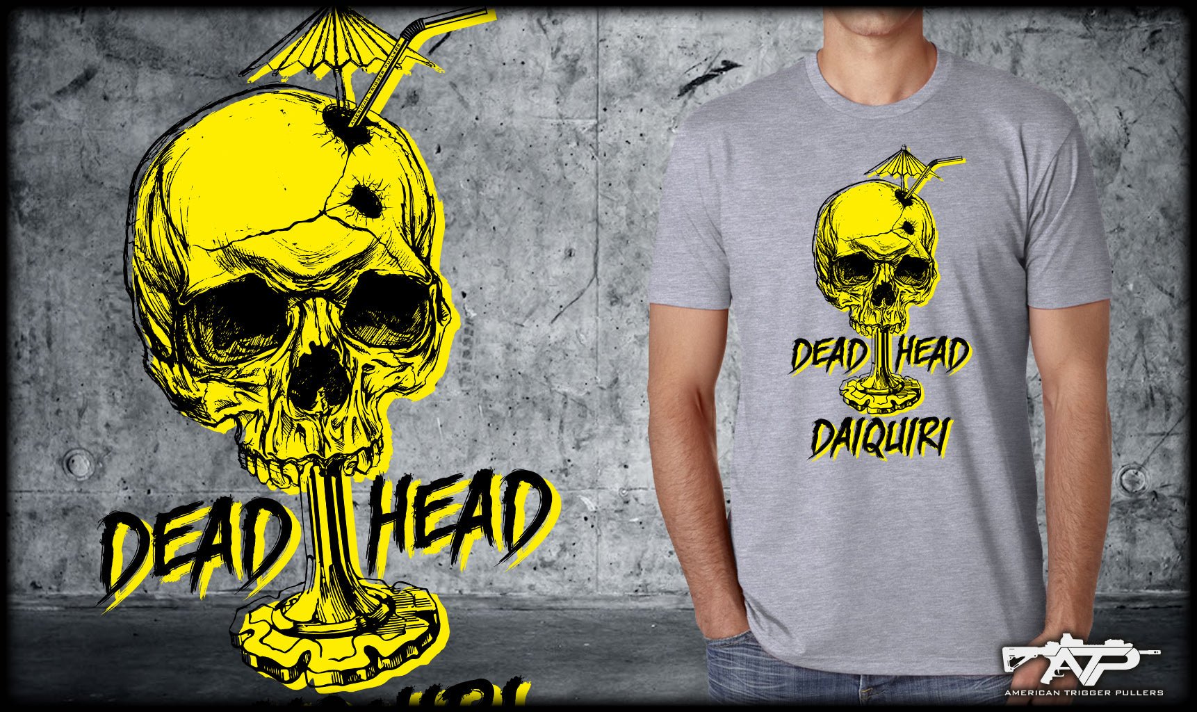 Dead Head Daquiri - Grey - Shirt