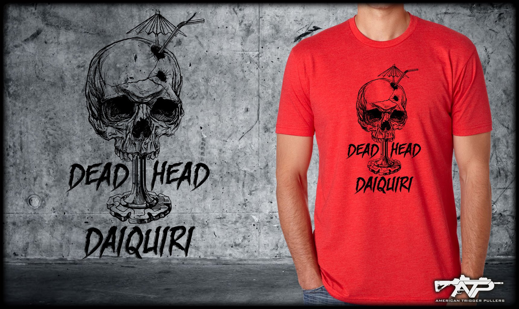 Dead Head Daquiri Subdued - Red - Archive