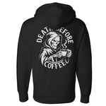 Death Before Coffee Hoodie - Small - Hoodie