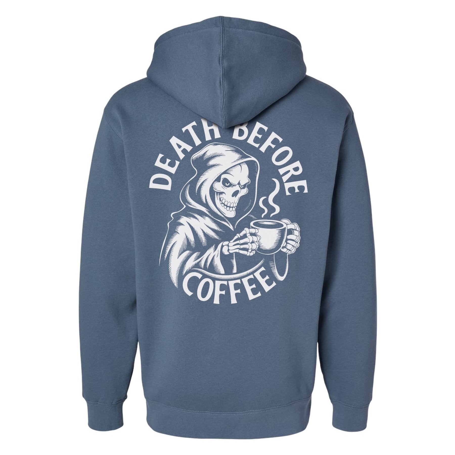 Death Before Coffee Hoodie - Small - Hoodie