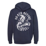 Death Before Coffee Hoodie - Small - Hoodie