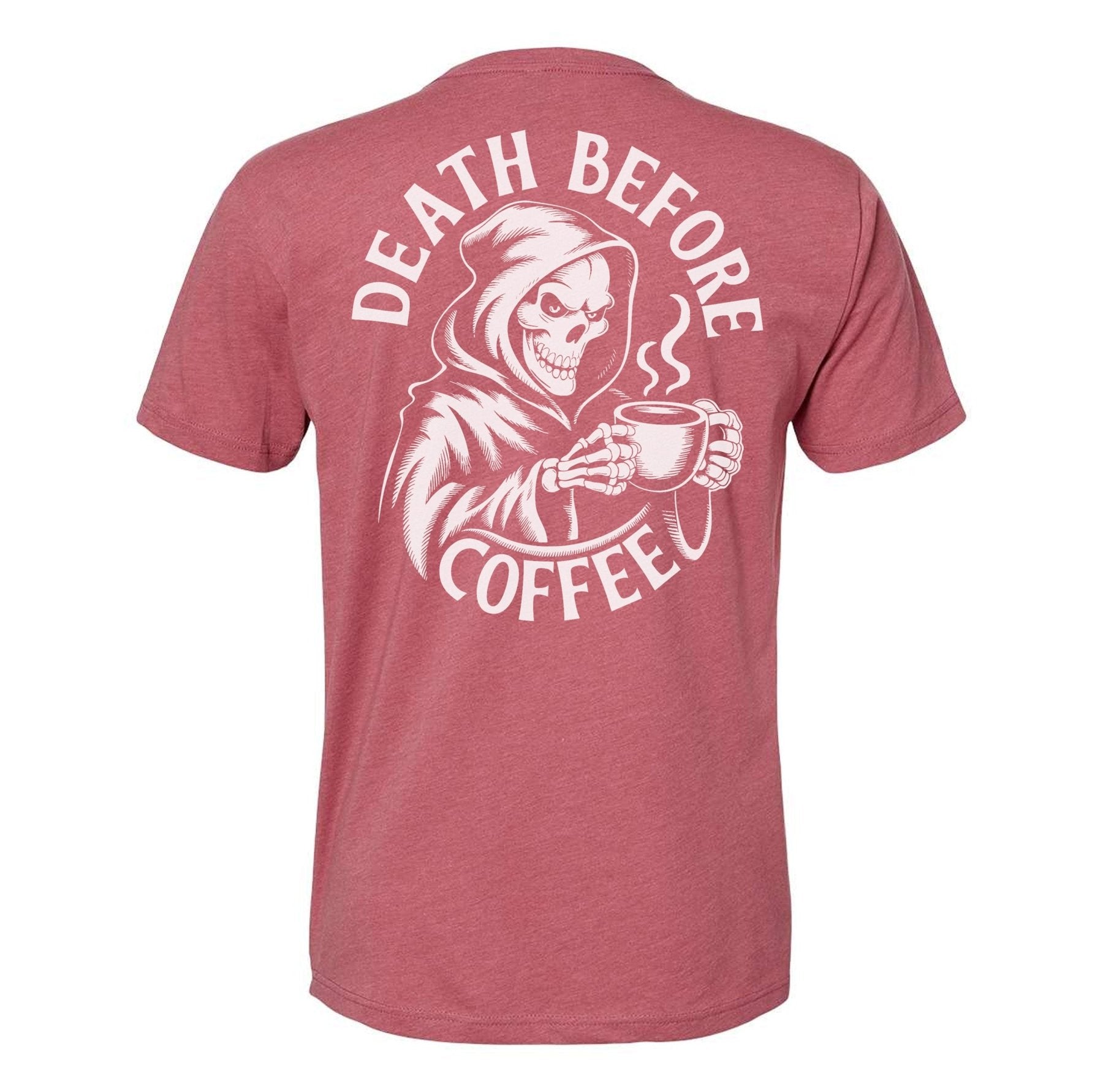 Death Before Coffee Tee - Small - Shirt