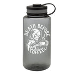 Death Before Coffee UV Water Bottle - 38oz - Water Bottle