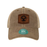 Death Dealers 1 - 67 Leather Patch Dad Hat - OSFA - Private Headwear