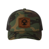 Death Dealers 1 - 67 Leather Patch Snapback - OSFA - Private Headwear