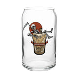 Death On Rocks Beer Can Glass Set - 16oz - Glassware