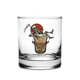 Death On Rocks Whiskey Glass Set - 16oz - Glassware