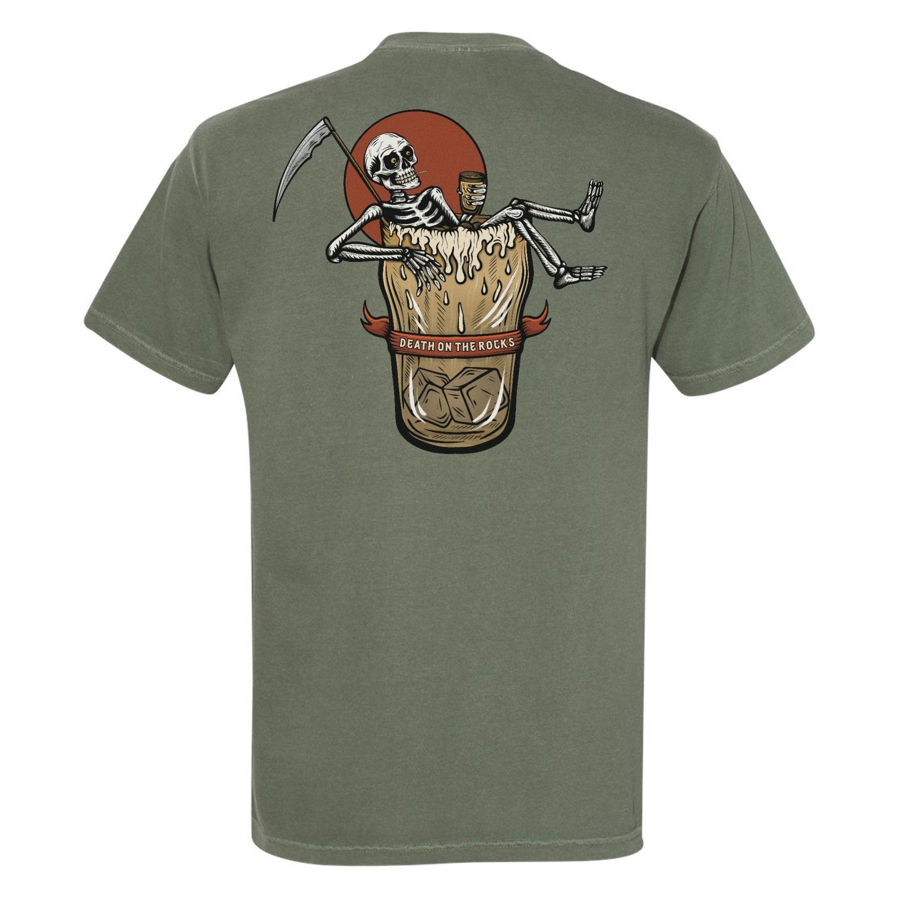 Death on the Rocks Heavyweight Shirt - Small - Shirt