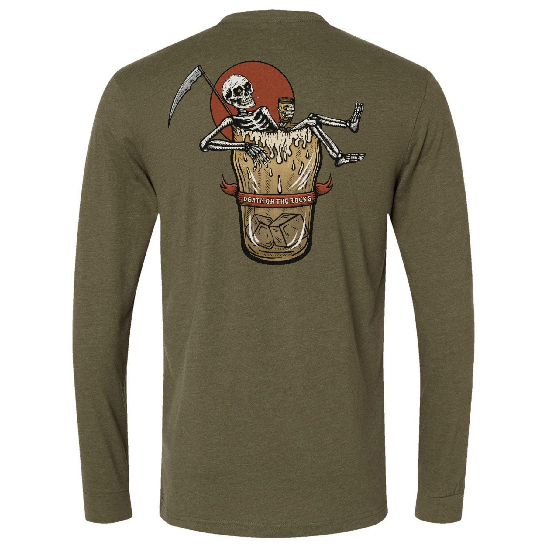 Death on the Rocks Long Sleeve - Small - Long Sleeve