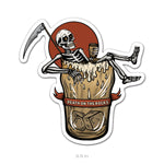 Death on the Rocks Sticker - 3.5" - Sticker