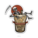Death on the Rocks Sticker - 3.5" - Sticker