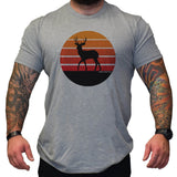 Deer Sunset - Small - Shirt