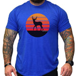 Deer Sunset - Small - Shirt