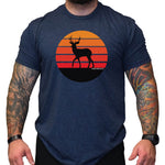 Deer Sunset - Small - Shirt